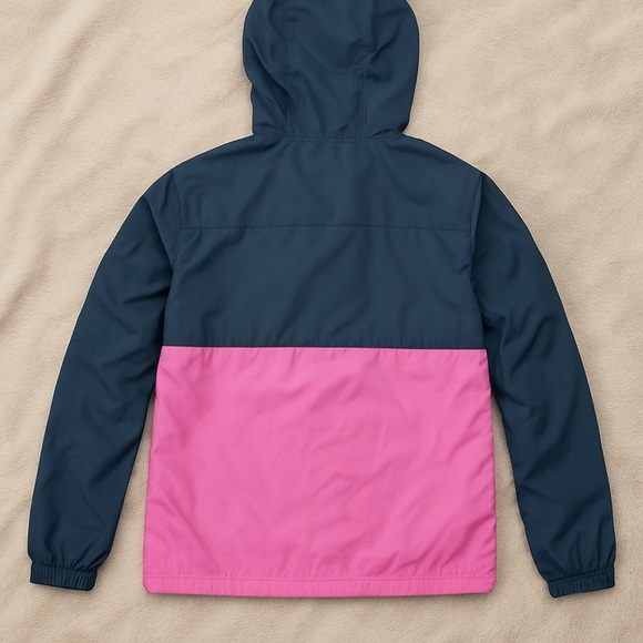 Columbia Blue and Pink Hooded Jacket - Picture 5 of 5